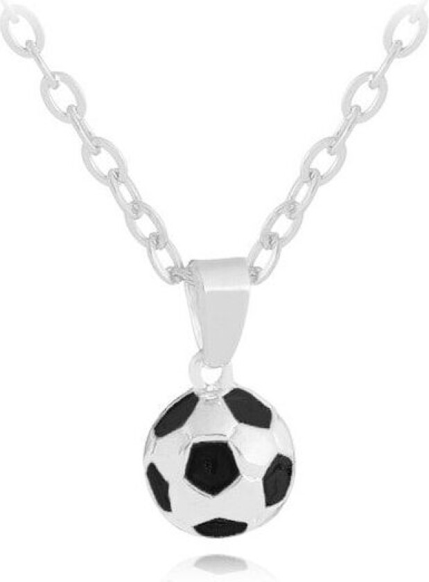 Halskjede med fotballanheng Sølv