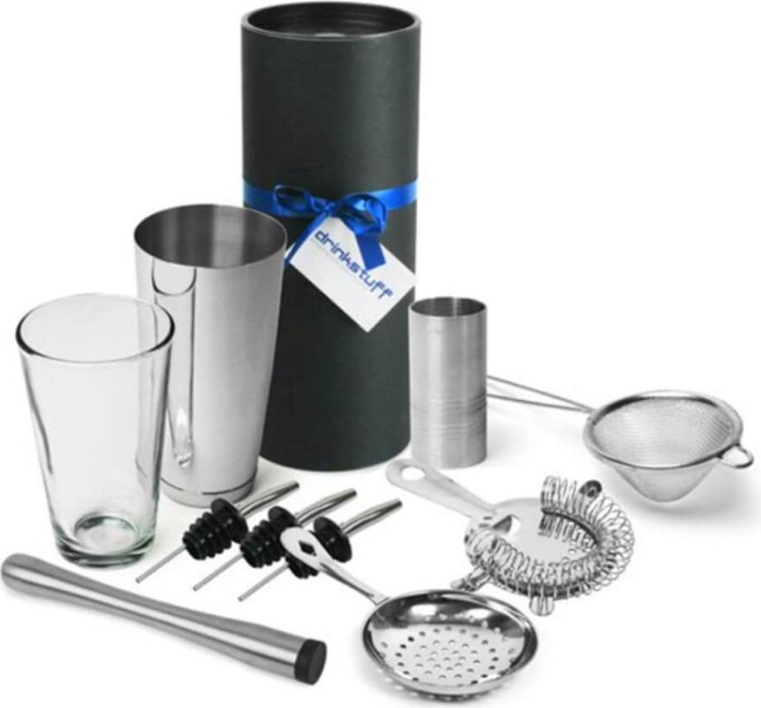 Cocktailset / Bartenderkit med Shaker & Silar - 10-Delar