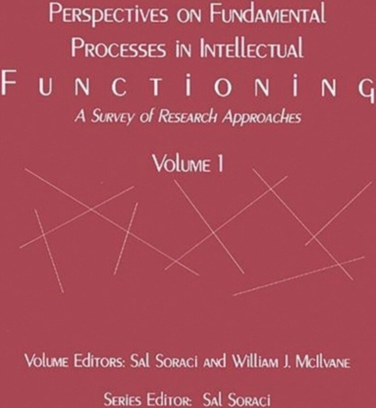 Perspectives on Fundamental Processes in Intellectual Functioning av Sal Soraci, William J. McIlvane (Paperback)