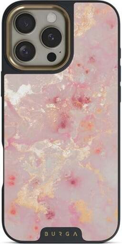 Golden Coral - Apple iPhone 16 Pro Max Case Elite Dark Magsafe Gold