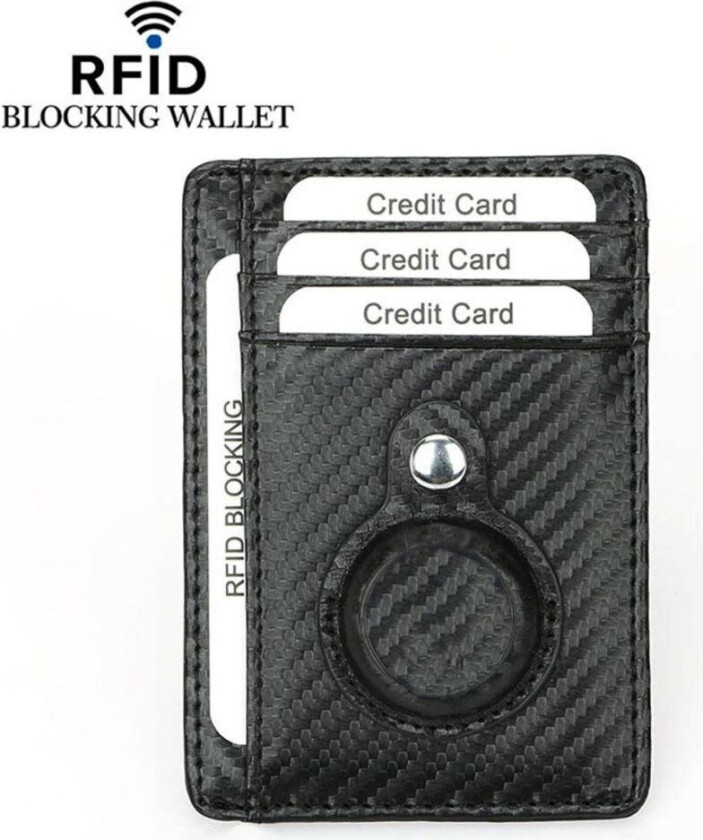 Karbon AirTag Lommebok