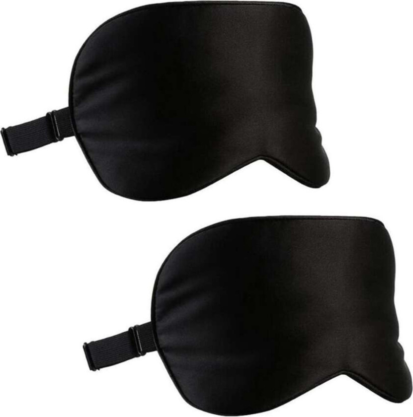 INF Sovemaske 100 % silke 2-pack