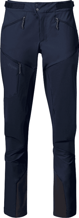 Bergans Of Norway Tind Softshell Pants Dame Navy Blue 40