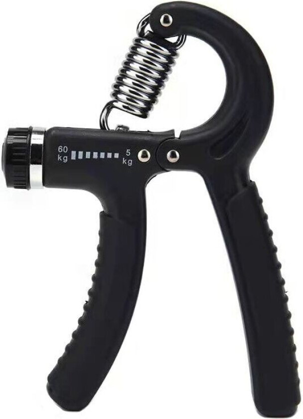 INF Håndgrepstrener Justerbar motstand 5-60 kg Sort 1-pakning