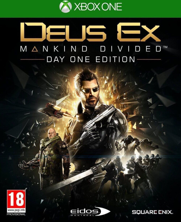 Deus Ex: Mankind Divided - Xbox One (brukt)