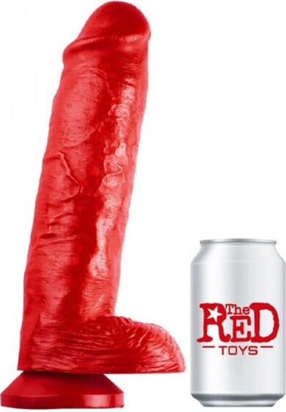 The Red Toys Santa-K Dildo Red 28 cm Dildo