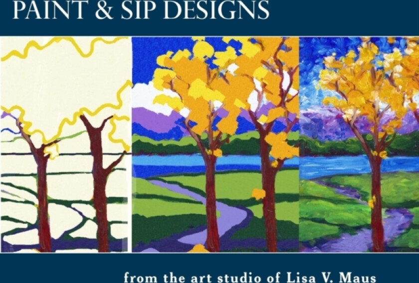 Paint & Sip Designs av Lisa V Maus (Paperback)