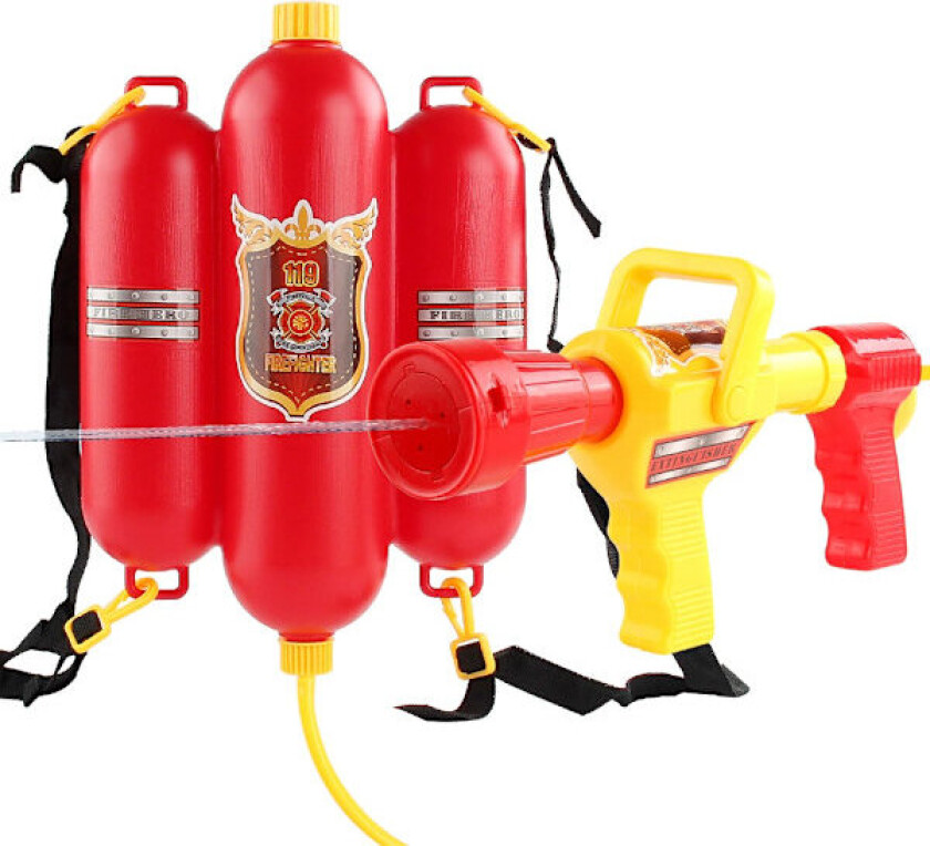 Brannmann Henry Vannspray I Med vannsprayfunksjon og 2-liters tank I Kan bæres som en ryggsekk