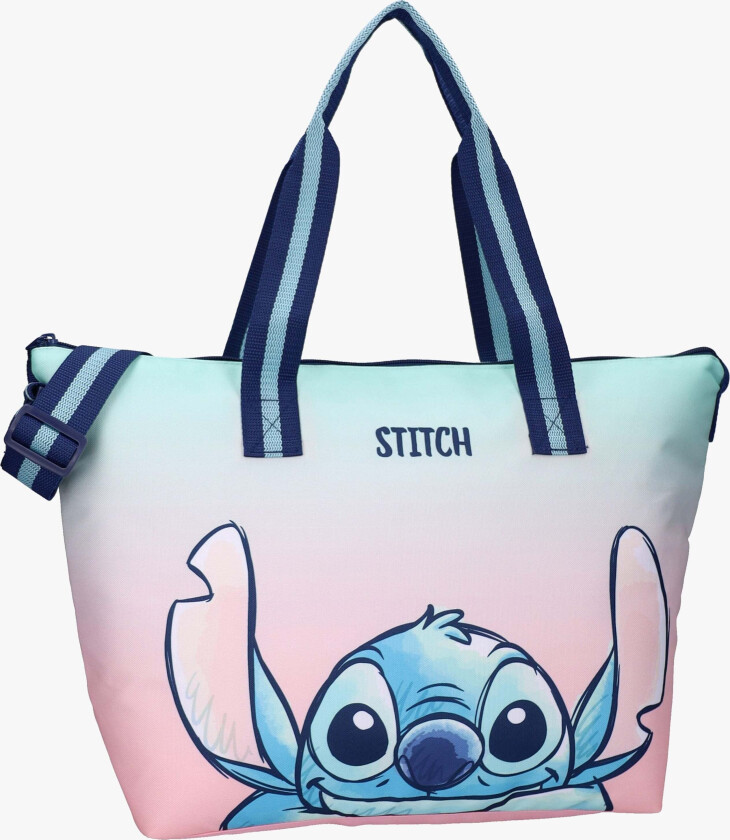 Disney Stitch Kjølebag Chill Vibes, Rosa/blå - Lunsj & Kjølevesker
