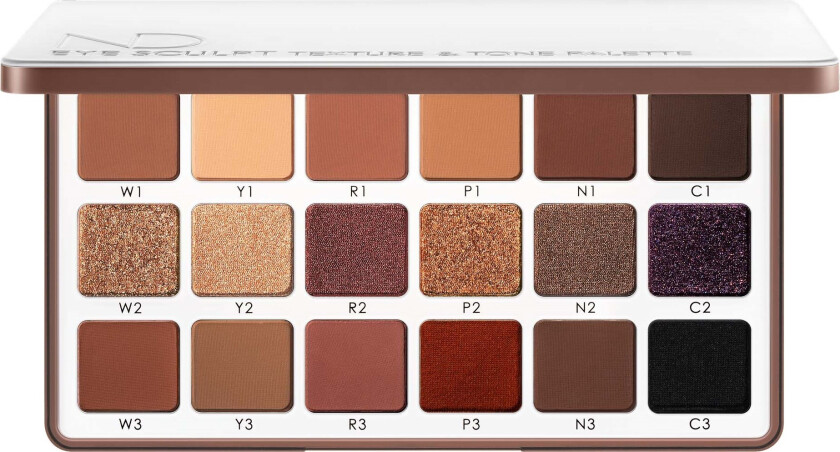 Eye Sculpt Texture and Tone Palette Dramatic