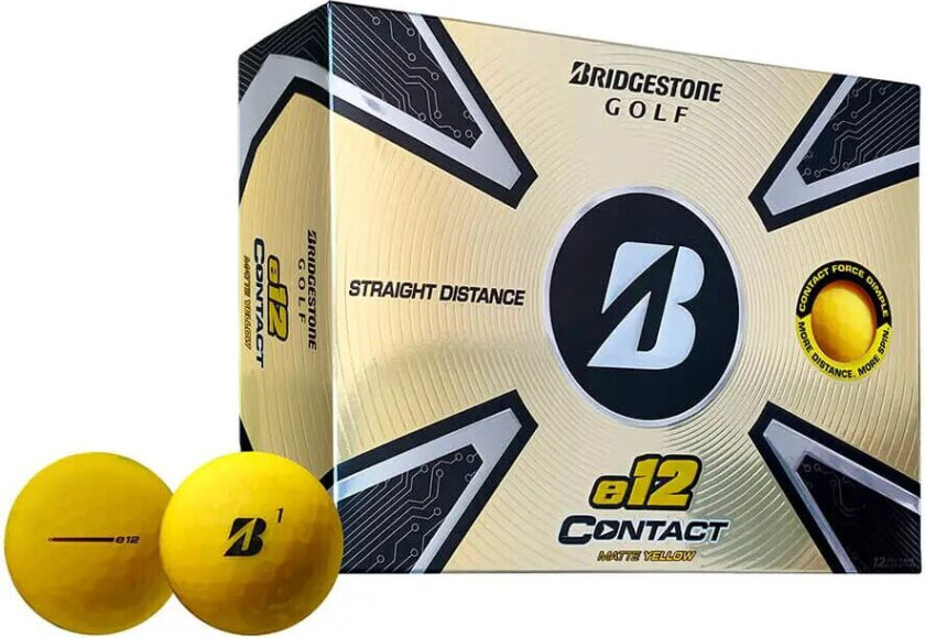 E12 Contact Golfball Gul