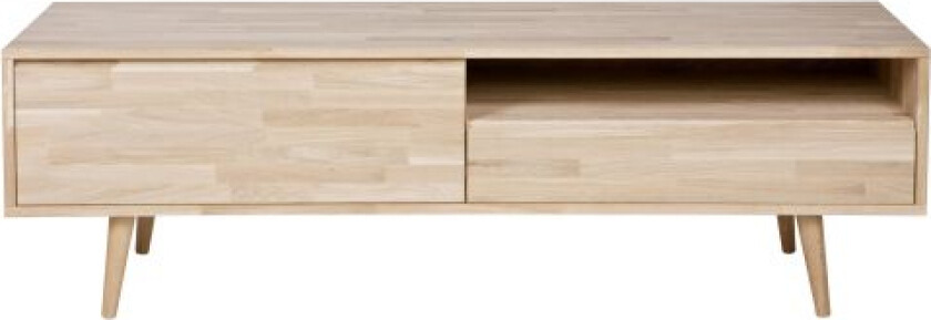 Tygo tv-enhet eik ubehandlet, retro ben