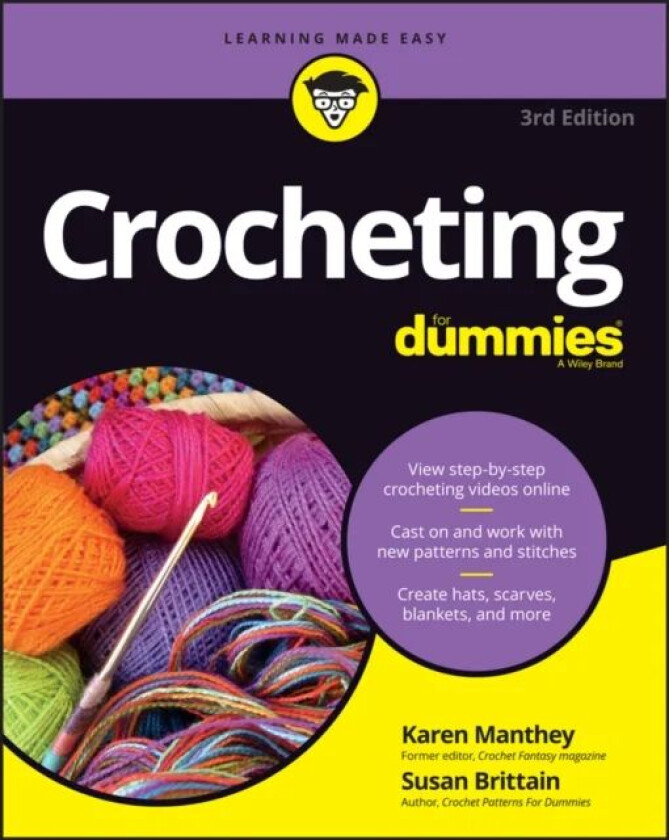 Crocheting For Dummies with Online Videos av Karen Manthey, Susan Brittain