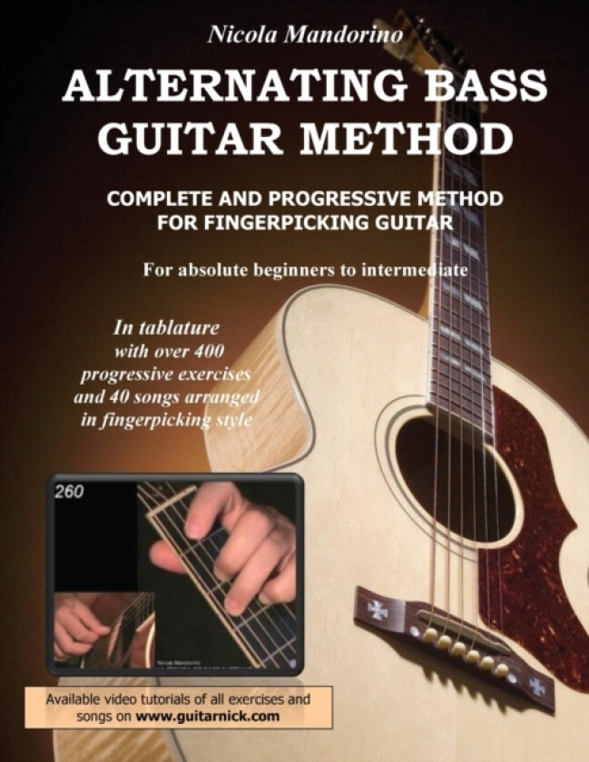 Alternating Bass Guitar Method av Nicola Mandorino (Paperback)