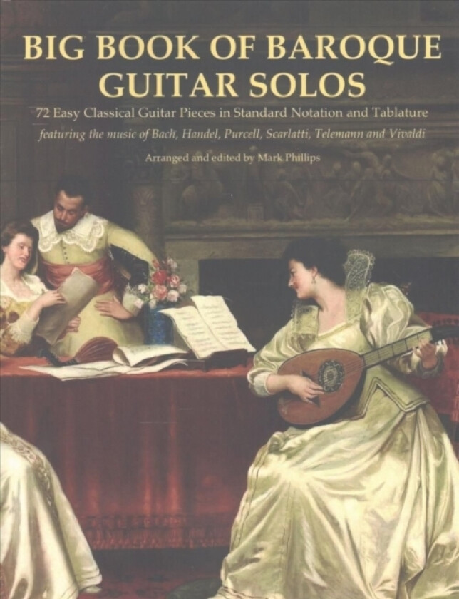 Big Book of Baroque Guitar Solos av Mark Dr Phillips (Paperback)