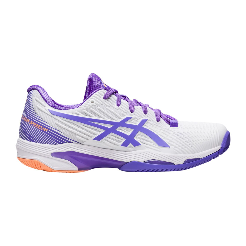 Asics Solution Speed FF 2, tennissko, dame WHITE/AMETHYST