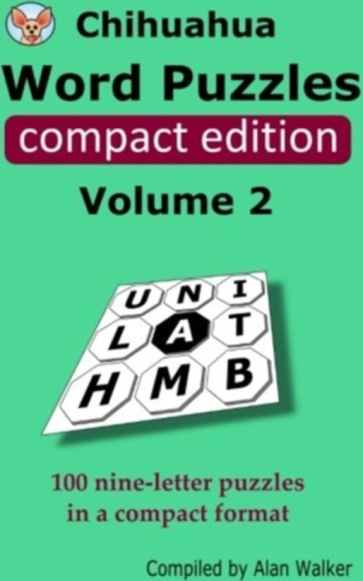 Chihuahua Word Puzzles Compact Edition Volume 2 av Alan Walker (Paperback)