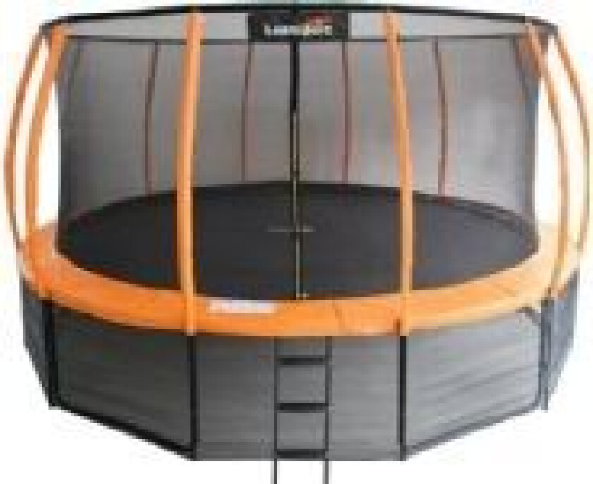 Trampoline 487 cm, oransje