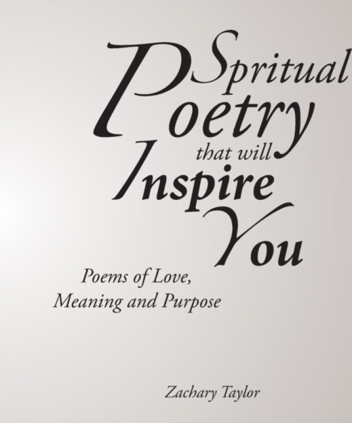 Poetry that will Inspire You av Zachary Taylor (Paperback)