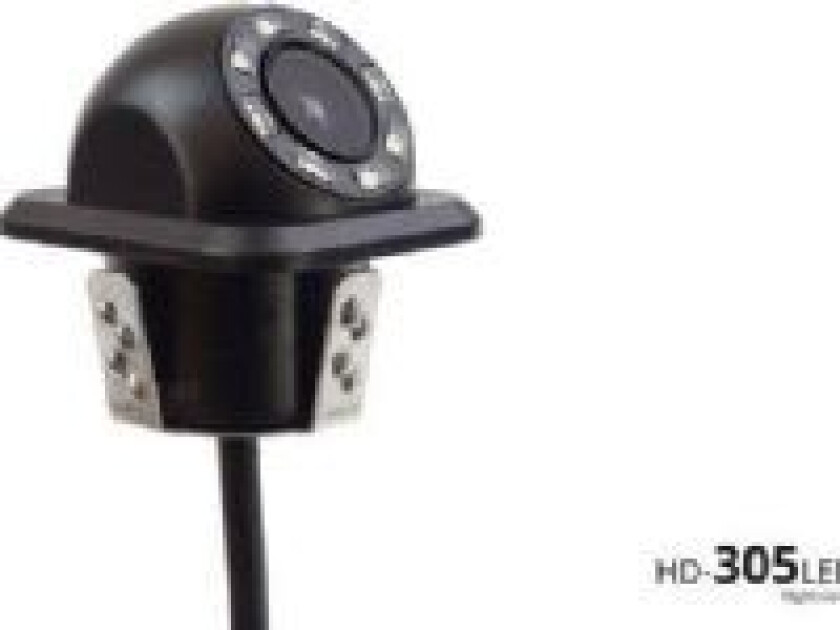 AMiO HD-305 LED Night Vision 18 mm reversing camera