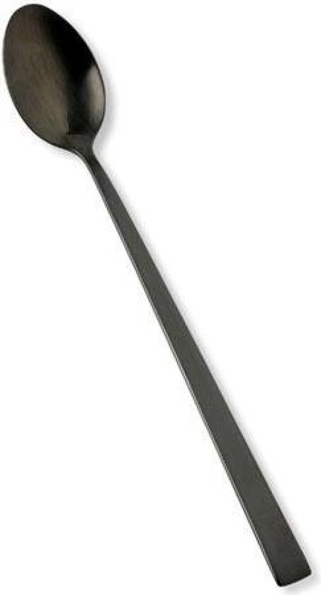bestikk Latteskje 19 cm svart 6 stk