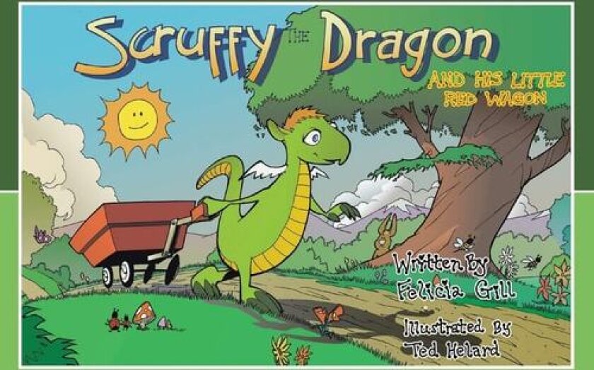 Scruffy the Dragon and His Little Red Wagon av Felicia Gill (Paperback)