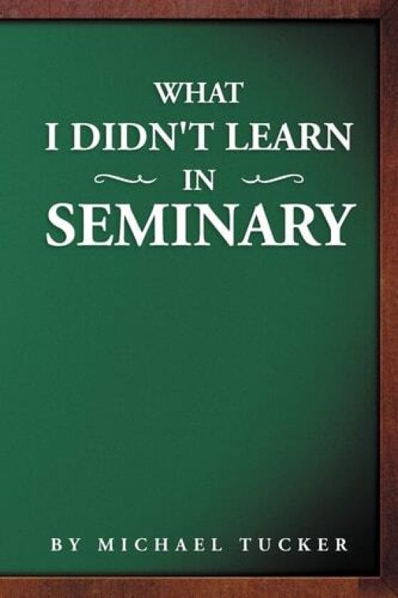What I Didn't Learn in Seminary av Michael Tucker (Paperback)
