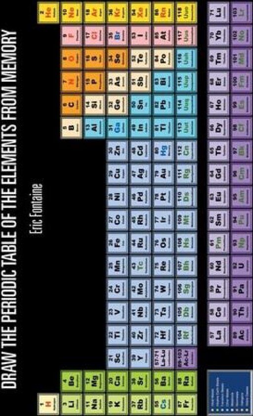 Draw the Periodic Table of the Elements from Memory av Eric Fontaine (Paperback)