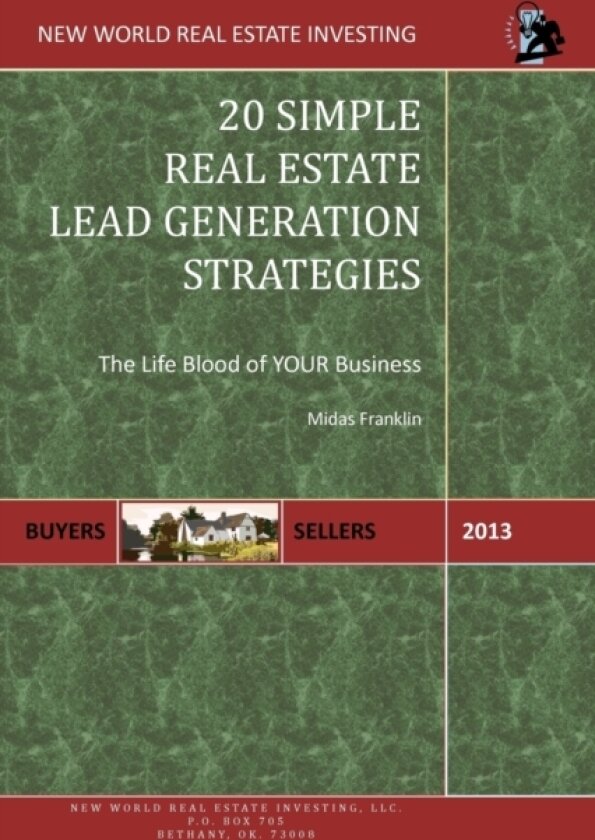 20 Simple Real Estate Lead Generation Strategies av Midas Franklin (Paperback)