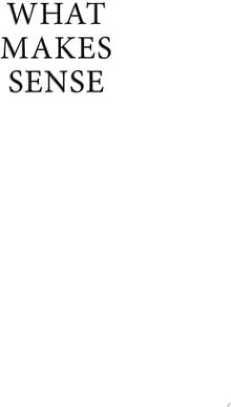 What Makes Sense: Success Stories to Model av Evelyn Li (Paperback)