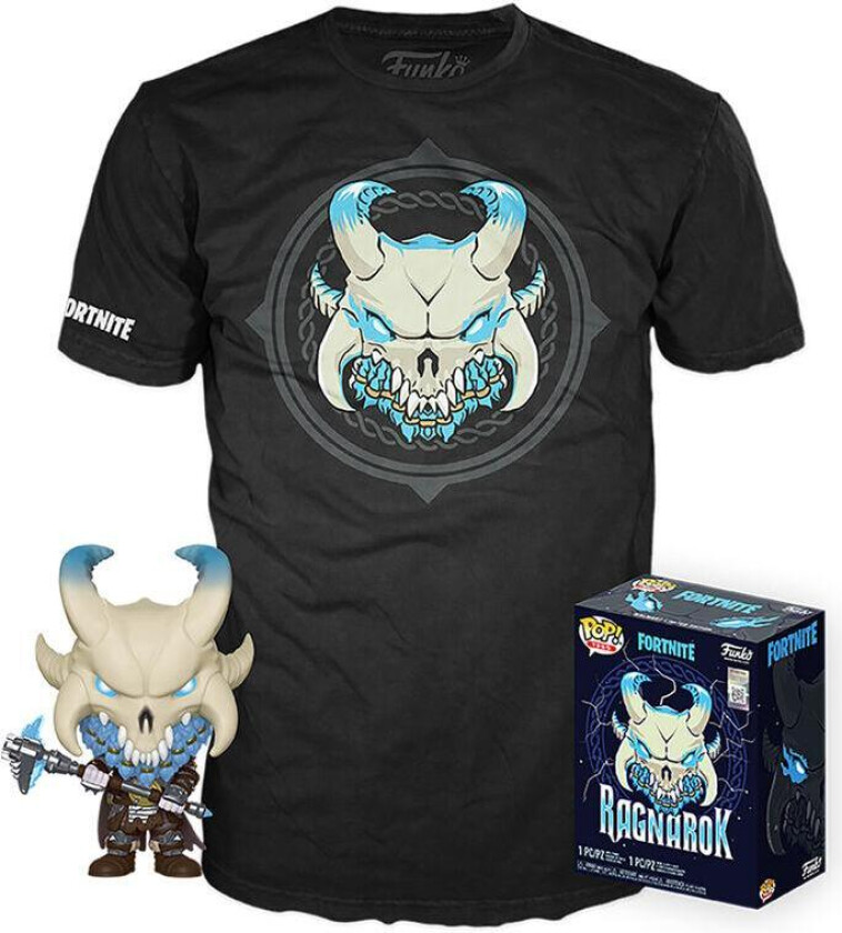 Tee Set POP figure & Tee Fortnite Ragnarok Exclusive (Medium)