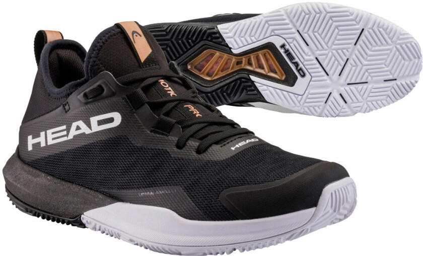 Head Motion Pro Padel Herre Black/White 45