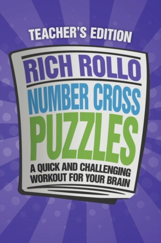 Number Cross Puzzles av Rich Rollo (Paperback)