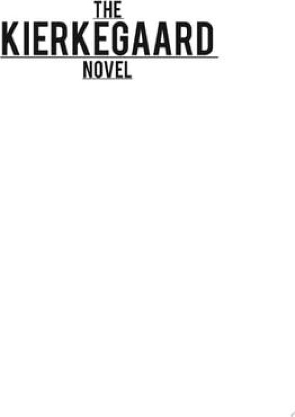 The Kierkegaard Novel av AUGUST FRANZA (Paperback)