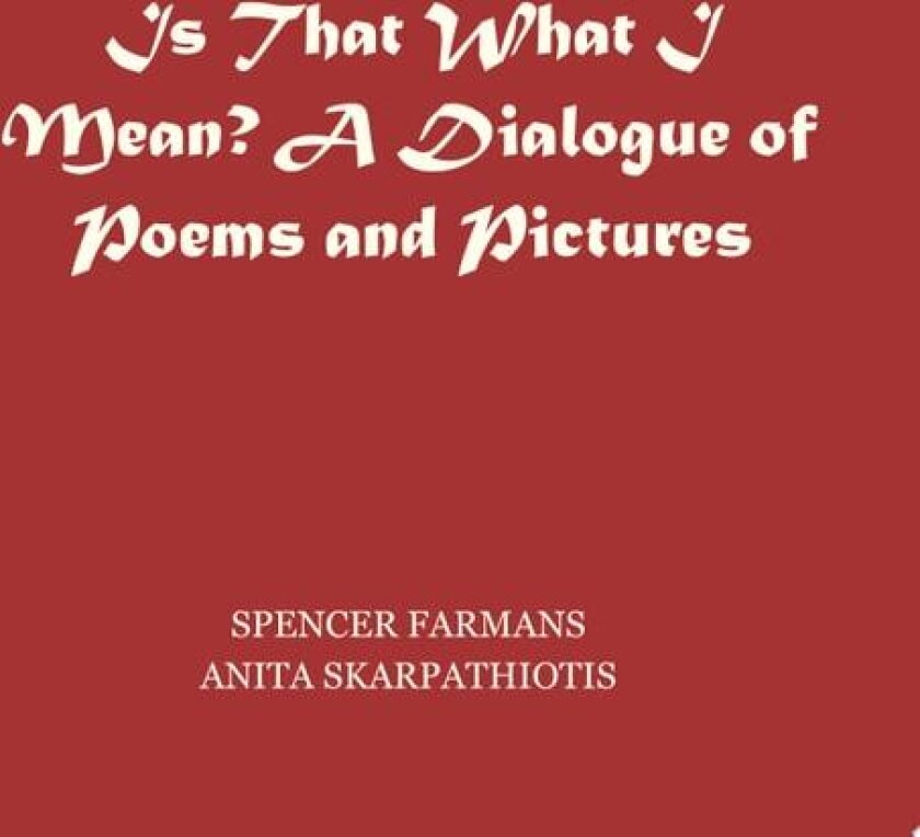 Is That What I Mean? av Spencer Farmans, Anita Skarpathiotis (Paperback)
