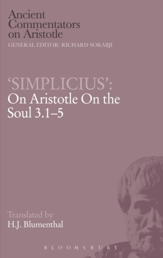 Simplicius': On Aristotle On the Soul 3.1-5 av H.J. Blumenthal (Paperback)
