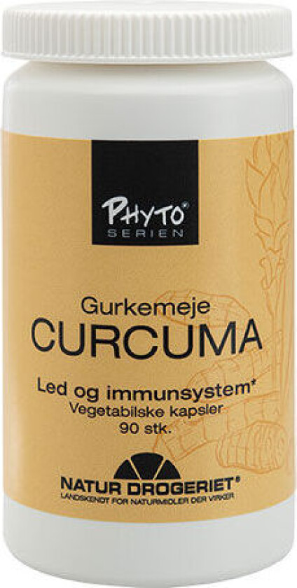 Natur-Drogeriet Curcuma M. Gurkemeie 495 Mg - 90 Kapslar