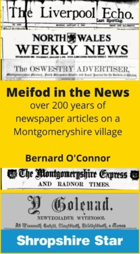 Meifod in the News av Bernard O'Connor (Hardcover)
