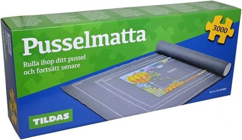 Puslespillmatte for 500-3000 brikker, Tildas