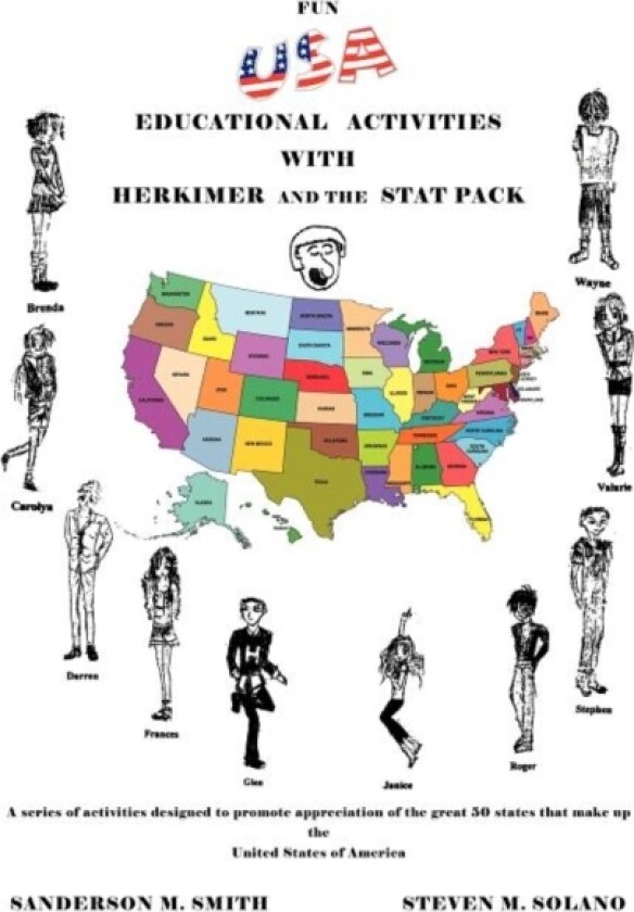 Fun USA Educational Activities with Herkimer and the Stat Pack av Sanderson M. Smith, Steven M. Solano (Paperback)