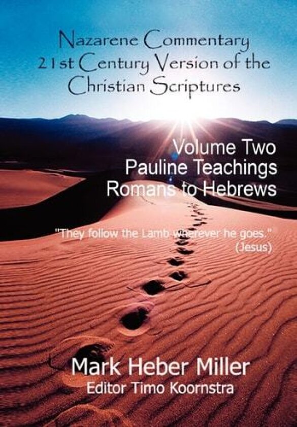Nazarene Commentary av Mark Heber Miller (Hardcover)