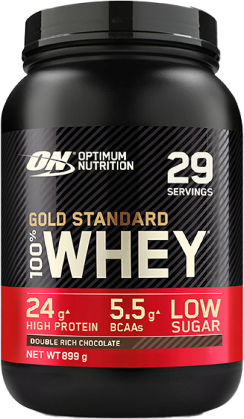 100% Whey GOLD Standard Whey, Double Rich Chocolate, 899 g