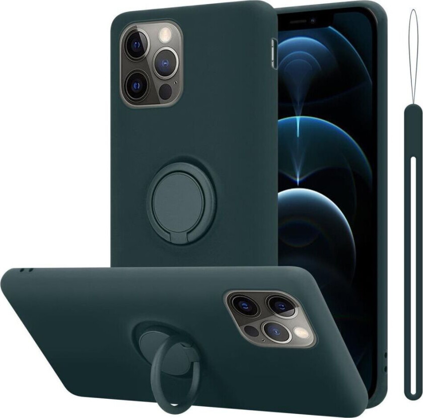 Silikondeksel til iPhone 13 PRO MAX Deksel av fleksibelt TPU-silikon