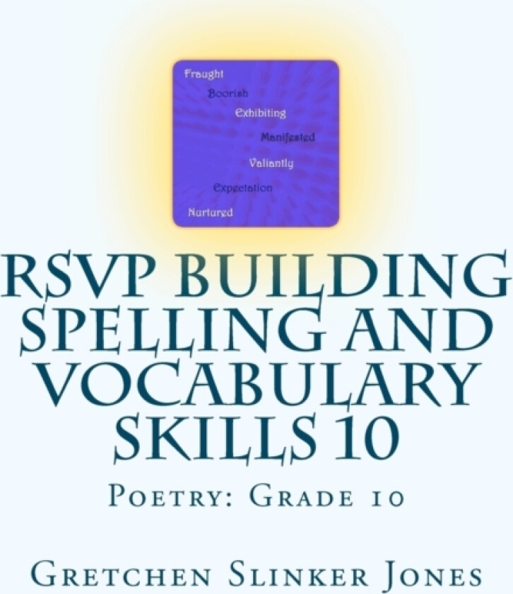 RSVP Building Spelling and Vocabulary Skills 10 av Gretchen Slinker Jones (Paperback)