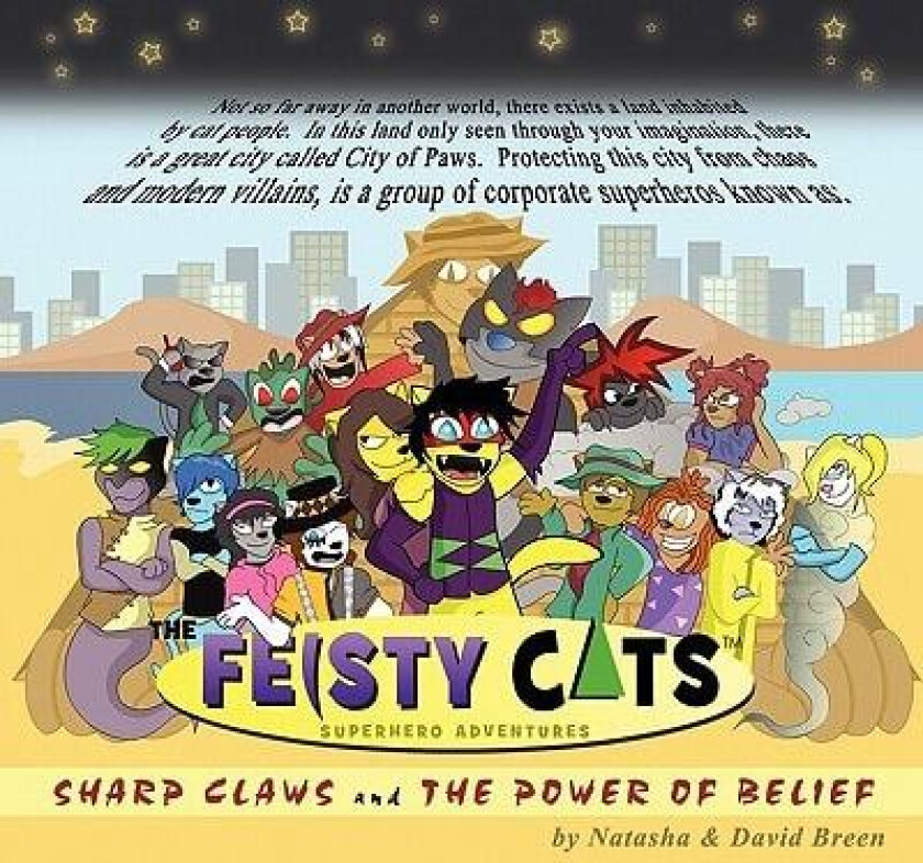 The Feisty Cats av Natasha & David Breen (Paperback)