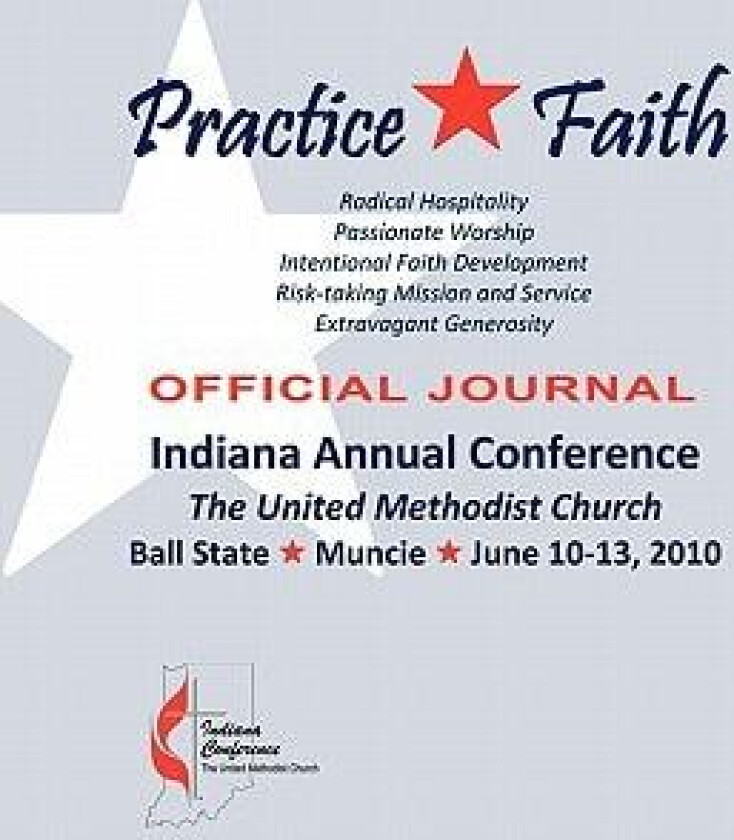 Indiana Conference 2010 Journal av Ind. Conf. The United Methodist Church (Paperback)