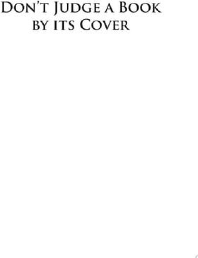 Don't Judge a Book by its Cover av Richard Wing (Paperback)