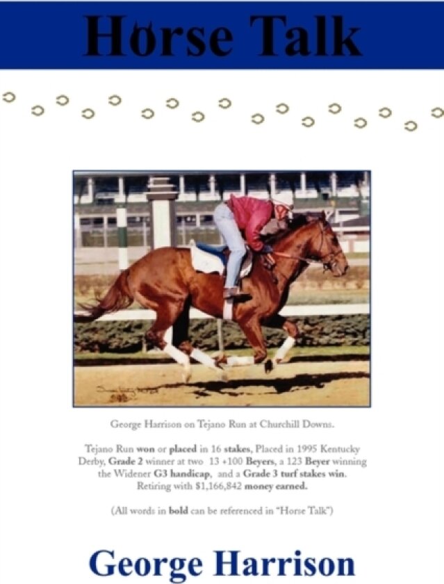 Horse Talk av George Harrison (Paperback)