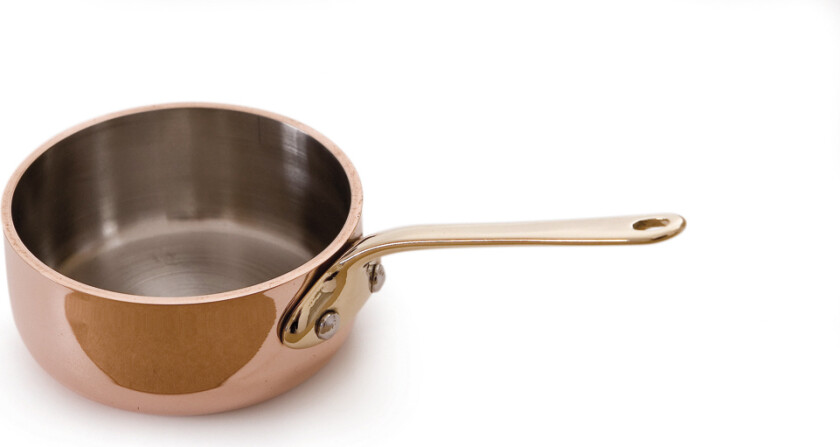 M'150b sautépanne mini kobber/messing - 10 cl