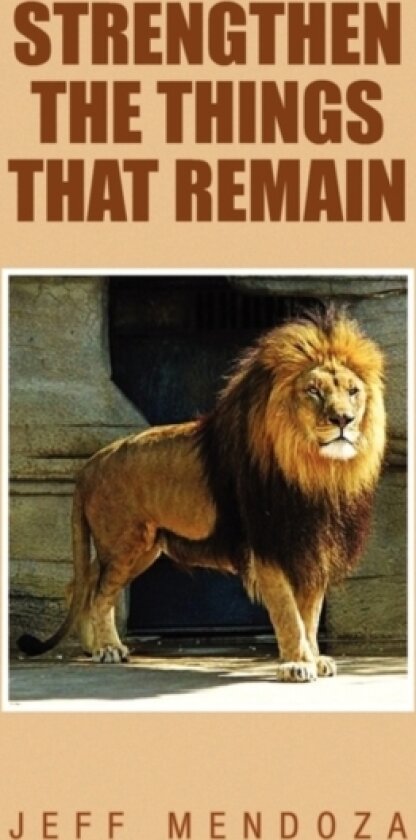 Strengthen the Things That Remain av Jeffrey Mendoza (Paperback)